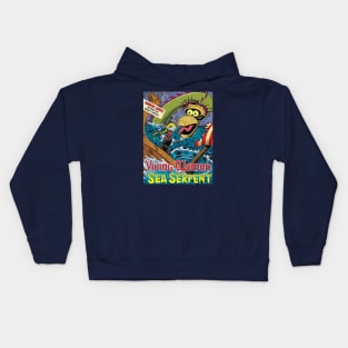 MST3K Mystery Science Promotional Artwork - Viking Women Kids Hoodie